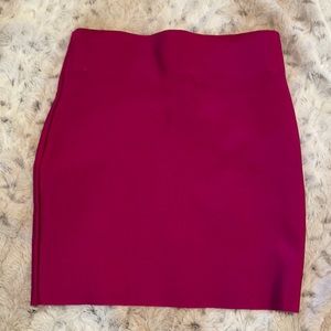 NWT Wow Couture Twenty5A Wine Elastic Mini Skirt
